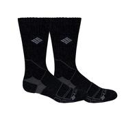 Columbia Men's Medium Weight Hike Crew Socks, Grey, 4.5-12 UK