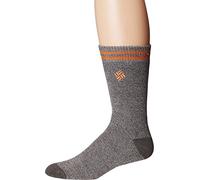Columbia Men's Medium Weight Thermal Casual Sock, Gray2, Large (Pack of 2)
