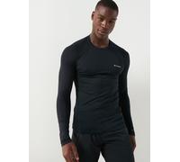 Columbia Men's Midweight Stretch Long Sleeve Top, Black, Size L, Men Black