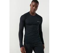 Columbia Midweight Stretch Long Sleeve Base Layer Black L Men