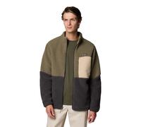 Columbia Mens Mountainside Heavyweight Fleece Green S