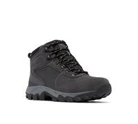Columbia Mens Newton Ridge Plus II Suede Waterproof, Shark/Black, 8, Shark/Black, 8