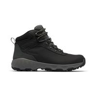 Columbia Men's Newton Wander Leather, Mid Rise Trekking and Hiking Boots, Black/Grill, 11 Regular