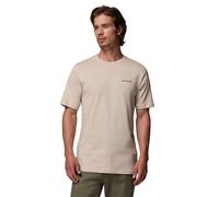 Columbia Mens North Cascades T-Shirt - Colour: 278 Dark Stone/ Framed Treebark - Size: Medium