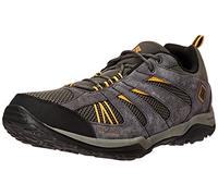 Columbia Men's North Plains Drifter Hiking Shoe, Charcoal, Golden Yellow, 9 UK
