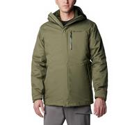 Columbia Men's Oak Harbor Interchange Jacket, 3 In 1 Interchange Winter Coat, Stone Green, L