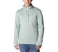 Columbia Men's Park View Fleece Full Zip Full Zip Fleece Jacket, Niagara Heather, Size M