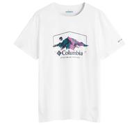 Columbia Mens Path Lake II Graphic T-Shirt White L