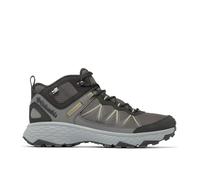 Columbia Men's Peakfreak Rush Mid Outdry Hiking Shoe, Dark Grey/Stone Green, 12 UK