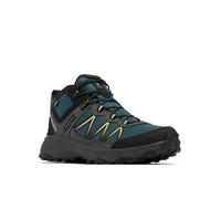 Columbia Men's Peakfreak Rush Mid Outdry Hiking Shoe, Everblue/Citron Haze, 9.5 UK