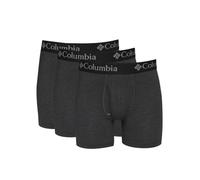 Columbia Men's Performance Cotton Stretch Boxer Brief 3 Pair, Black, XL