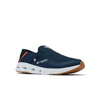 Columbia Mens PFG Bahama X Slip-on, Collegiate Navy/Spark Orange, 11