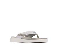 Columbia Men's PFG Boatside Flip Lea Sandal, Dove/Silver Grey, 10 UK