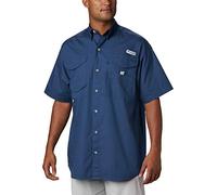 Columbia Men's PFG Bonehead Long Sleeve Shirt, Carbon, 5XT