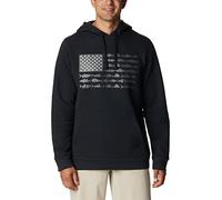 Columbia Hoodie PFG Fish Flag II - Men's Hiking Shirt - Black/Graphite USA - XL