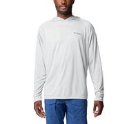Columbia Men's PFG Solar Stream Hoodie Hooded Sweatshirt, Cool Grey, Large