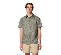 Columbia Mens PFG Super Slack Tide Camp Shirt, Cypress Gameplans, X-Large