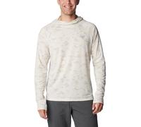 Columbia Men's PFG Uncharted Hoodie, Stone Uncharted Waters, Small