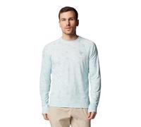 Columbia Men's PFG Uncharted Long Sleeve, Icy Morn Uncharted Waters, Large