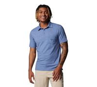Columbia Men's PFG Uncharted Polo, Bluebell Heather, X-Small