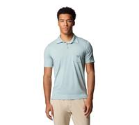 Columbia Men's PFG Uncharted Polo, Crushed Blue Heather, X-Small