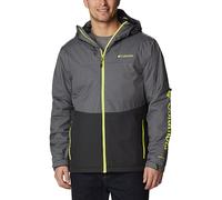 Columbia Men's Point Park Insulated Jacket, Winter Jacket, City Grey/Shark, Size S