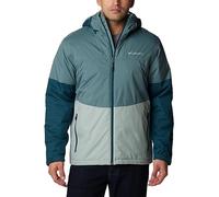 Columbia Men's Point Park Insulated Jacket, Winter Jacket, Metal/Night Wave/Niagara, Size S