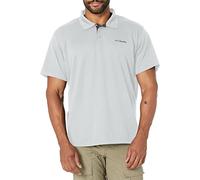 Columbia Men's Polo Shirt, Utilizer Cool Grey