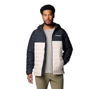 Columbia Men's Powder Lite 2 Hooded Jacket, Hooded Puffer Jacket, Dark Stone/Black, X-Large