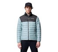 Columbia Men's Powder Lite 2 Jacket, Puffer Jacket, Crushed Blue, Shark, L
