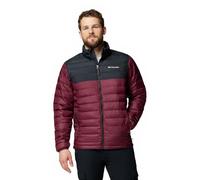 Columbia Men's Powder Lite 2 Jacket, Puffer Jacket, Rich Wine/Black, M