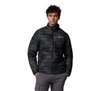 Columbia Men's Powder Lite 2 Printed Jacket, Puffer Jacket, Black Topolines Print, X-Large