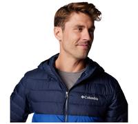 Columbia Mens Powder Lite II Synthetic Insulated Hooded Jacket Mountain Blue