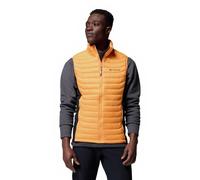 Columbia Men's Powder Pass Hybrid Vest, Puffer Vest Body Warmer, Koi/Black, XL