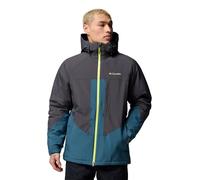 Columbia Men's Powder Prime Jacket, Ski Jacket, Everblue/Shark, Large