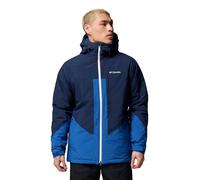Columbia Men's Powder Prime Jacket, Ski Jacket, Mountain Blue/Collegiate Navy, Small