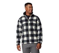 Columbia - Steens Mountain Printed Fleece Jacket - Chalk Check Size S - Men