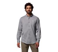 Columbia Mens Rapid Rivers II Long Sleeve Shirt, Collegiate Navy Oxford, Medium