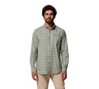Columbia Mens Rapid Rivers II Long Sleeve Shirt, Rain Forest Falls Plaid, Medium