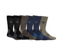 Columbia Men's Rcl630mazas16pr Socks, Khaki/Navy/Brown/Black, 4.5-12 UK
