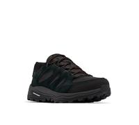 Columbia Men's Redmond 4 Low WP, Mid Rise Trekking and Hiking Boots, Black/Mountain Red, 16 Regular