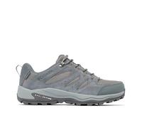 Columbia Men's Redmond 4 Low WP, Mid Rise Trekking and Hiking Boots, Graphite/Citron Haze, 11 Regular