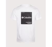 Columbia Csc™ Logo Back Short Sleeve T-shirt White L Men