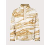 Columbia Mens Regular Fit Helvetia II Printed Half Snap Fleece - Colour: 126 Sea Salt Summits - Size: Medium