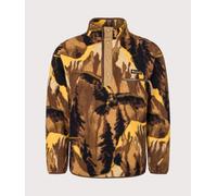 Columbia Mens Regular Fit Helvetia II Printed Half Snap Fleece - Colour: 257 Delta Soarin - Size: Medium