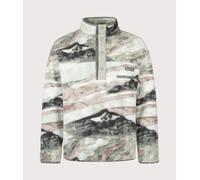 Columbia Mens Regular Fit Helvetia II Printed Half Snap Fleece - Colour: 344 Sedona Sage Summits - Size: XL