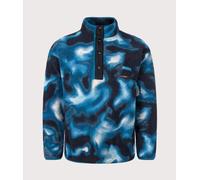 Columbia Mens Regular Fit Helvetia II Printed Half Snap Fleece - Colour: 442 Phoenix Blue Dyeflow - Size: XL