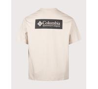 Columbia Mens Relaxed Fit CSC Heavyweight Back Graphic T-Shirt - Colour: 278 Dark Stone CSC Box Logo - Size: Large