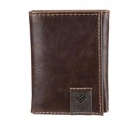 Columbia Men's RFID Blocking Lofton Trifold Security Wallet, Brown, One Size