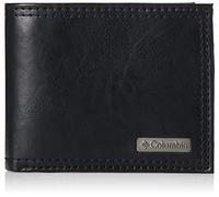 Columbia mens rfid Wallet, Black Plaque, One Size UK
